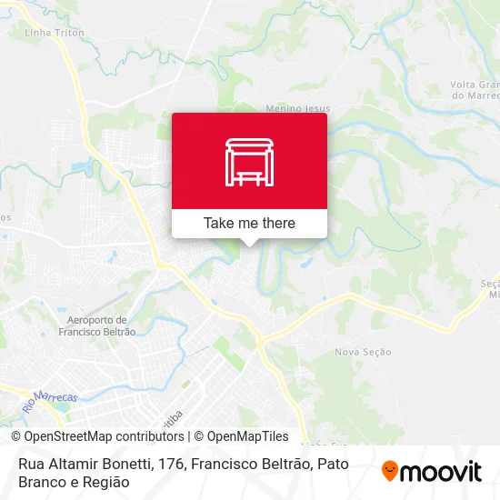 Rua Altamir Bonetti, 176 map