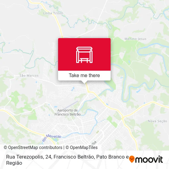 Rua Terezopolis, 24 map