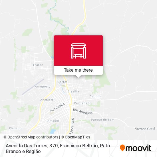 Avenida Das Torres, 370 map