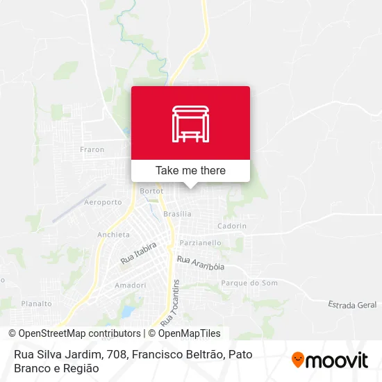 Rua Silva Jardim, 708 map
