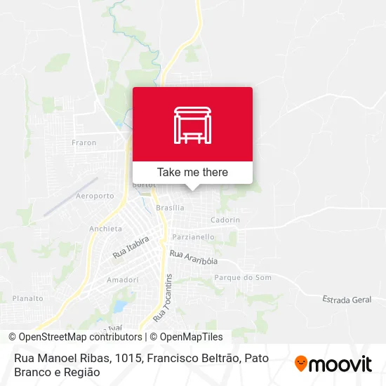 Rua Manoel Ribas, 1015 map