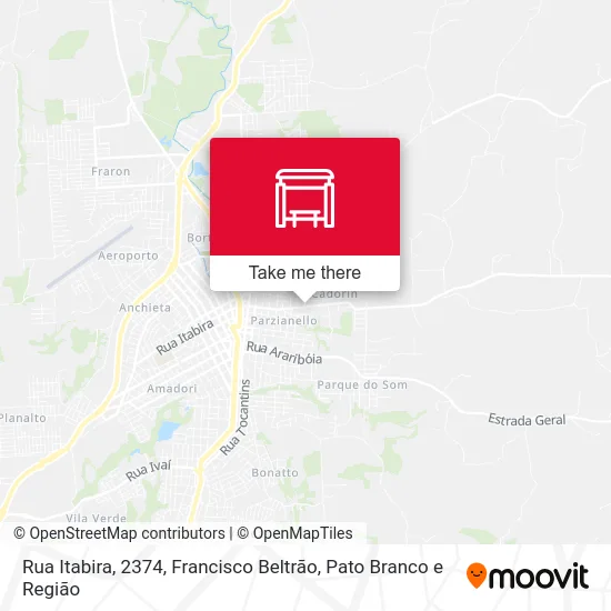 Rua Itabira, 2374 map