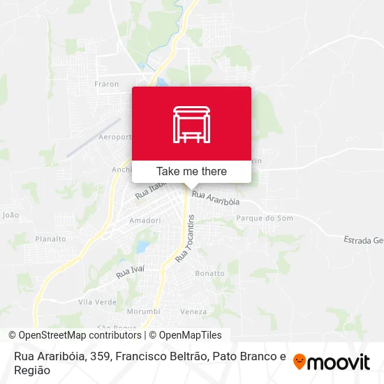 Rua Araribóia, 359 map