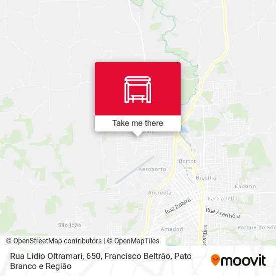 Rua Lídio Oltramari, 650 map