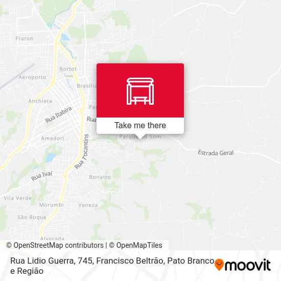 Rua Lidio Guerra, 745 map