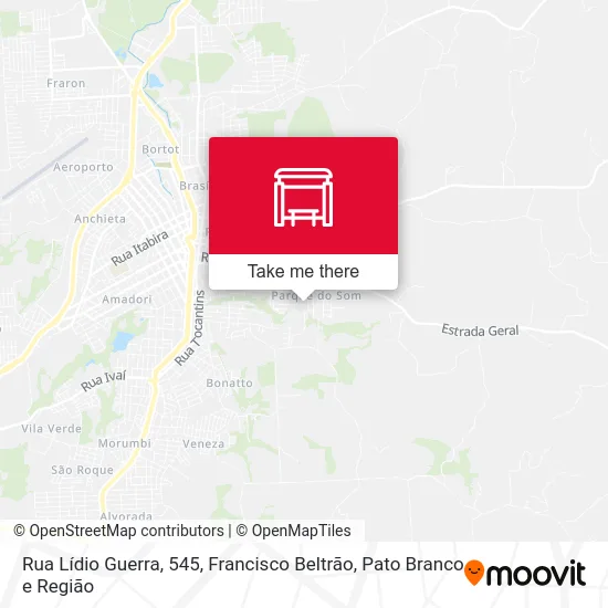 Rua Lídio Guerra, 545 map