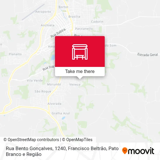 Rua Bento Gonçalves, 1240 map