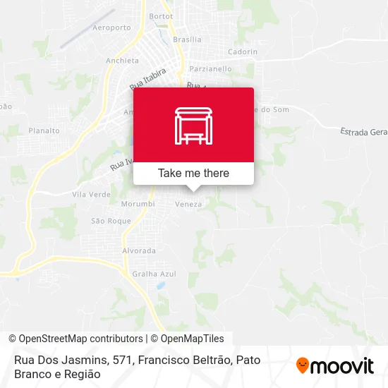 Rua Dos Jasmins, 571 map