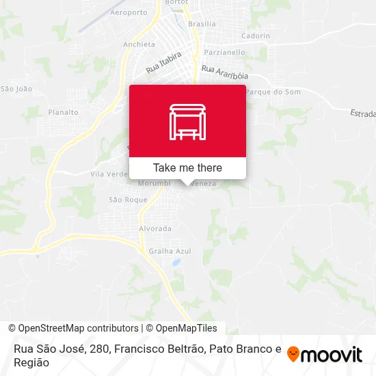 Rua São José, 280 map
