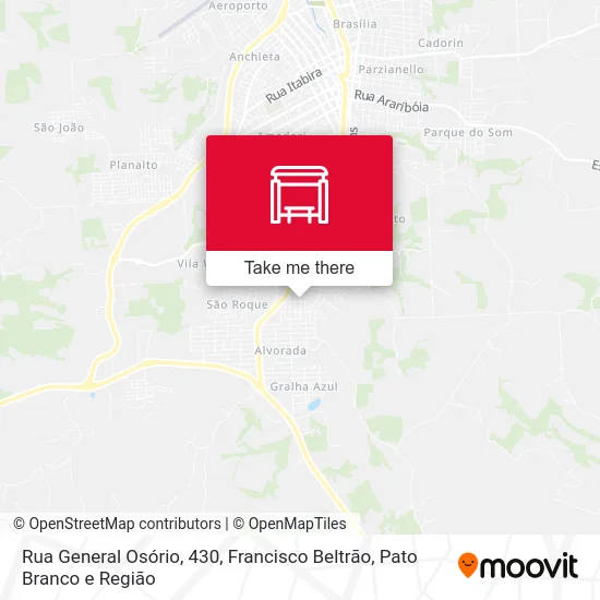 Rua General Osório, 430 map