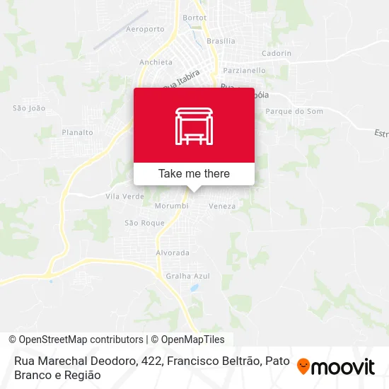 Rua Marechal Deodoro, 422 map