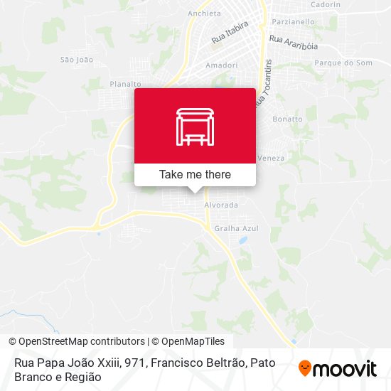 Rua Papa João Xxiii, 971 map