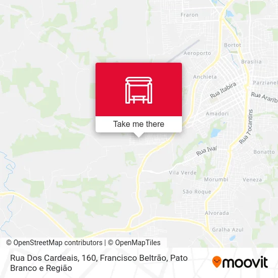 Rua Dos Cardeais, 160 map