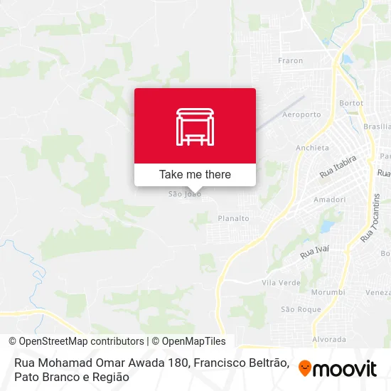 Rua Mohamad Omar Awada 180 map