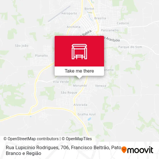 Rua Lupicínio Rodrigues, 706 map