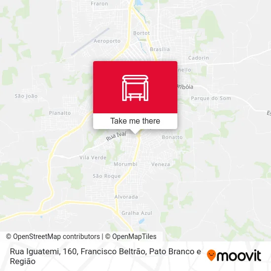 Rua Iguatemi, 160 map