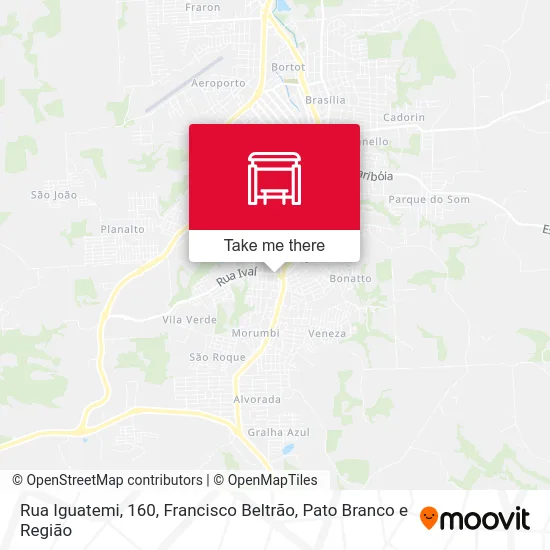 Rua Iguatemi, 160 map