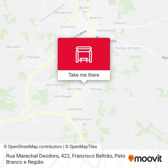 Rua Marechal Deodoro, 422 map