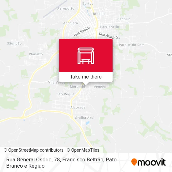 Rua General Osório, 78 map