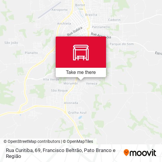 Rua Curitiba, 69 map