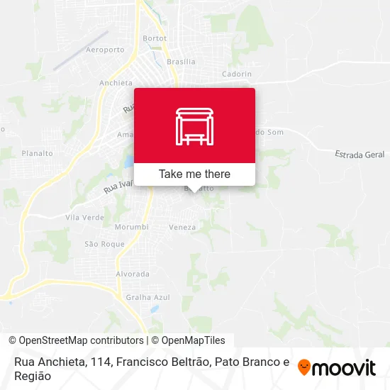 Rua Anchieta, 114 map