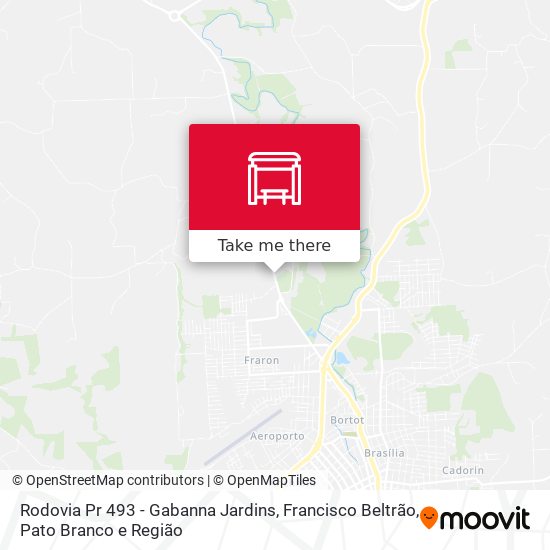 Rodovia Pr 493 - Gabanna Jardins map