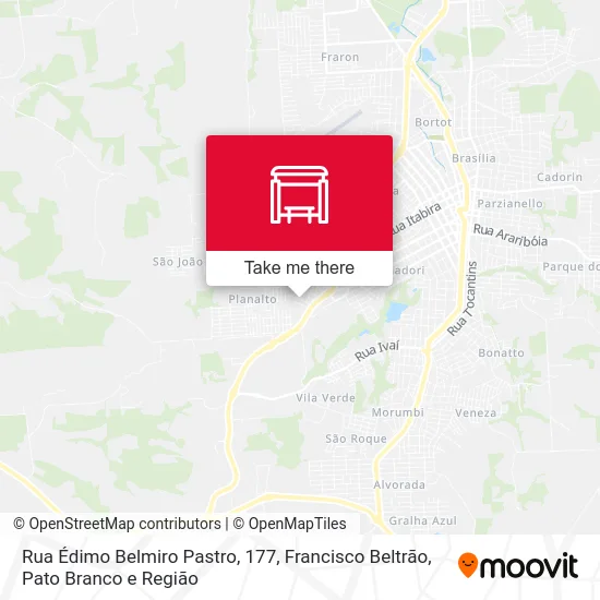 Rua Édimo Belmiro Pastro, 177 map