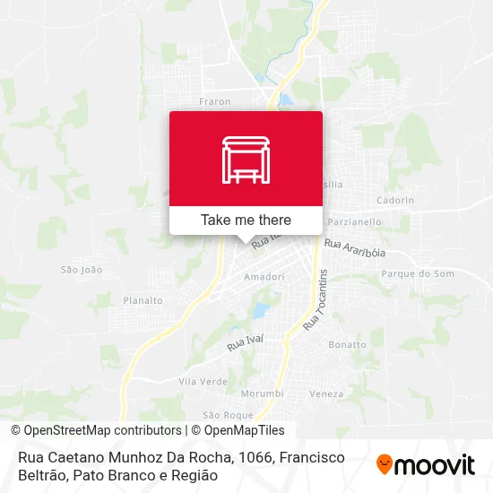 Rua Caetano Munhoz Da Rocha, 1066 map