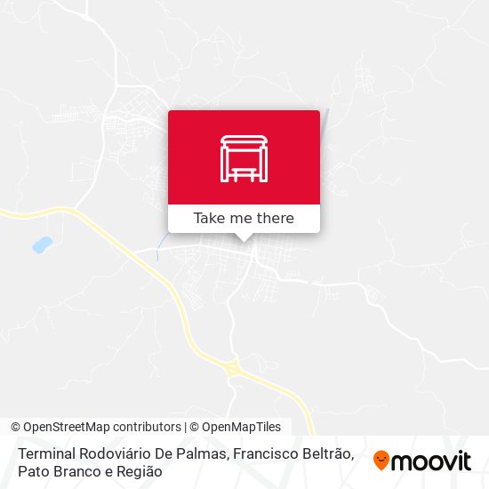 Terminal Rodoviário De Palmas map