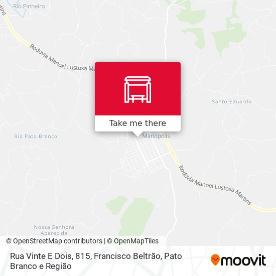 Rua Vinte E Dois, 815 map