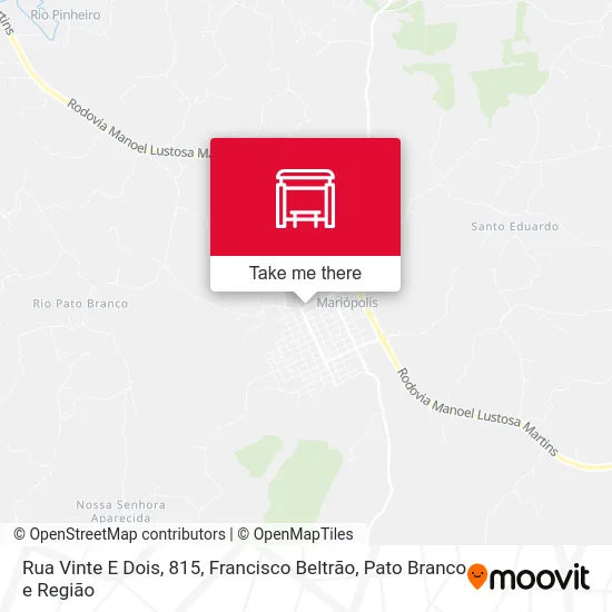 Rua Vinte E Dois, 815 map