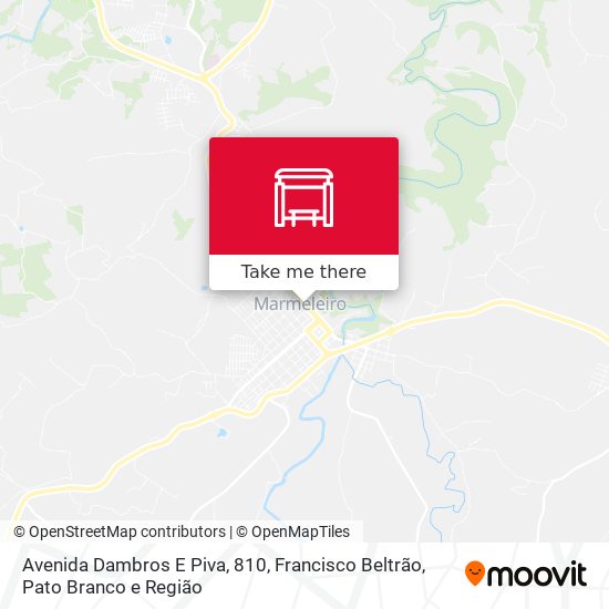 Avenida Dambros E Piva, 810 map