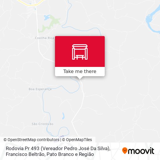 Rodovia Pr 493 (Vereador Pedro José Da Silva) map