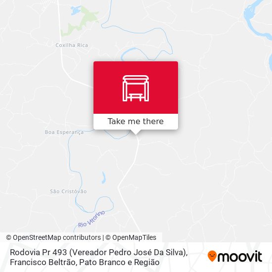 Rodovia Pr 493 (Vereador Pedro José Da Silva) map