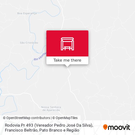 Rodovia Pr 493 (Vereador Pedro José Da Silva) map