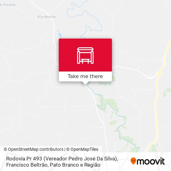 Rodovia Pr 493 (Vereador Pedro José Da Silva) map