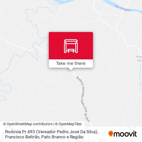 Rodovia Pr 493 (Vereador Pedro José Da Silva) map