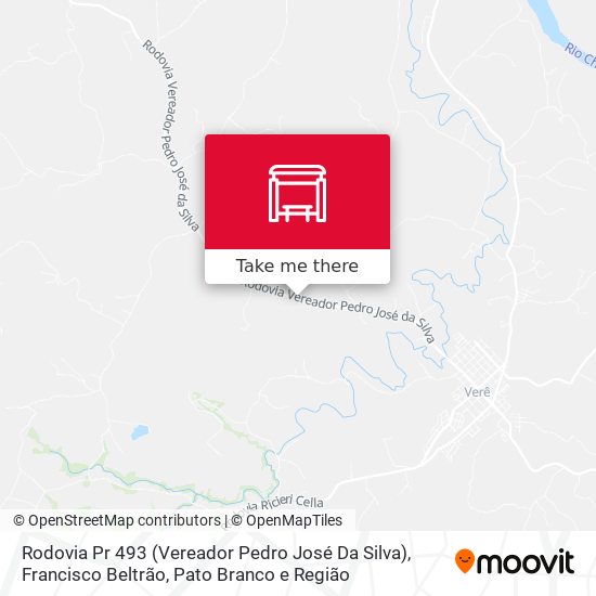 Rodovia Pr 493 (Vereador Pedro José Da Silva) map
