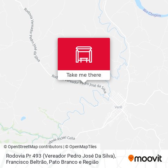 Rodovia Pr 493 (Vereador Pedro José Da Silva) map