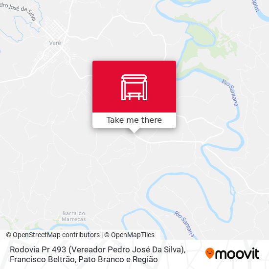 Rodovia Pr 493 (Vereador Pedro José Da Silva) map