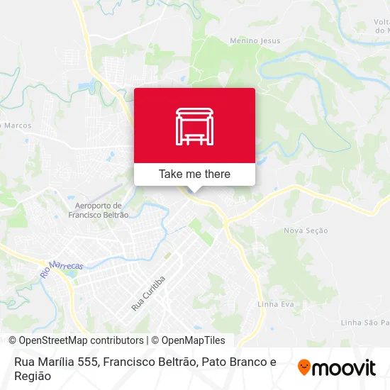 Rua Marília 555 map