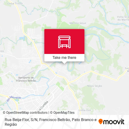 Rua Beija-Flor, S/N map