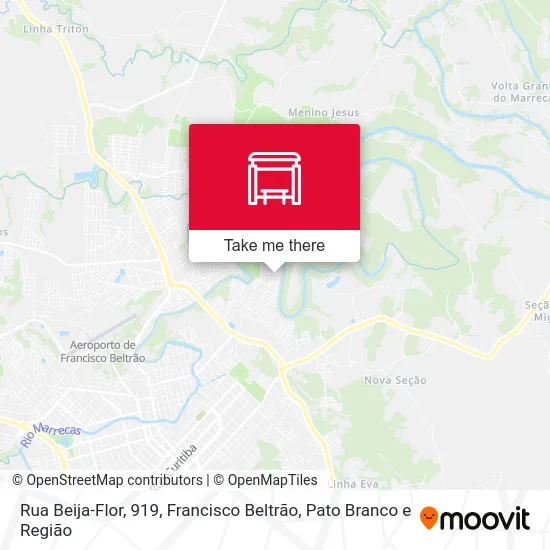 Rua Beija-Flor, 919 map