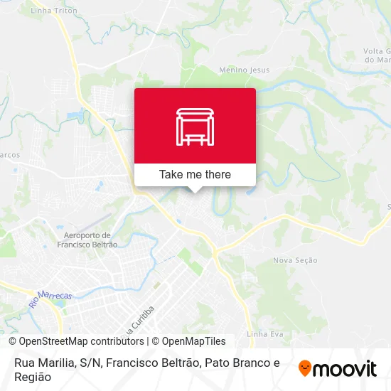 Rua Marilia, S/N map