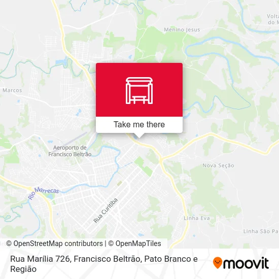 Rua Marília 726 map