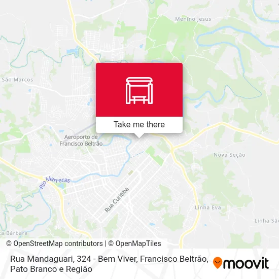 Rua Mandaguari, 324 - Bem Viver map