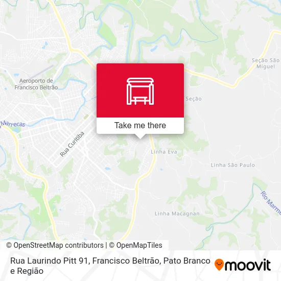 Rua Laurindo Pitt 91 map