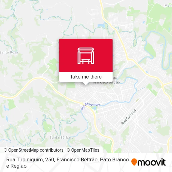 Rua Tupiniquim, 250 map