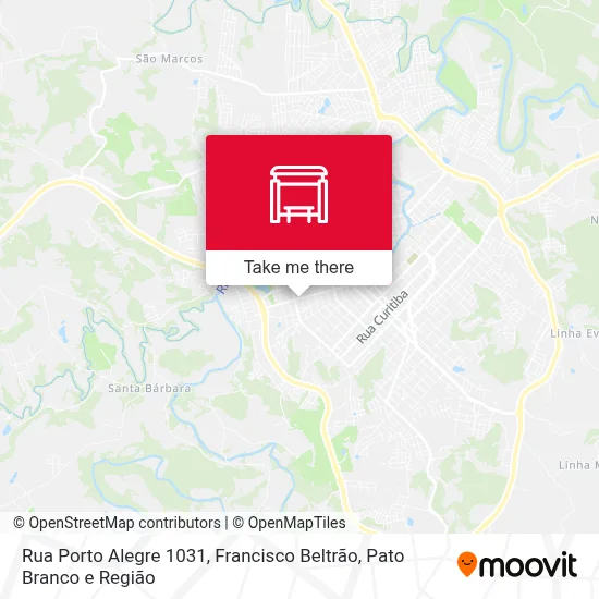 Rua Porto Alegre 1031 map