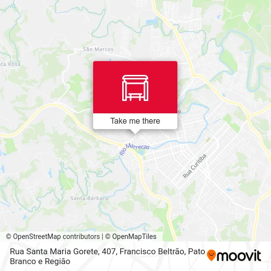 Rua Santa Maria Gorete, 407 map